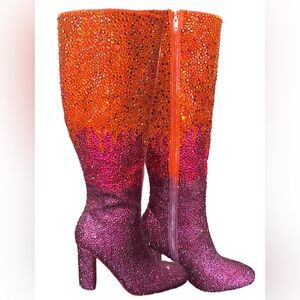 Glamorous Bedazzled Boots